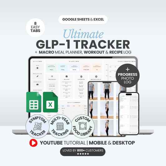 GLP1 Weight Loss Planner