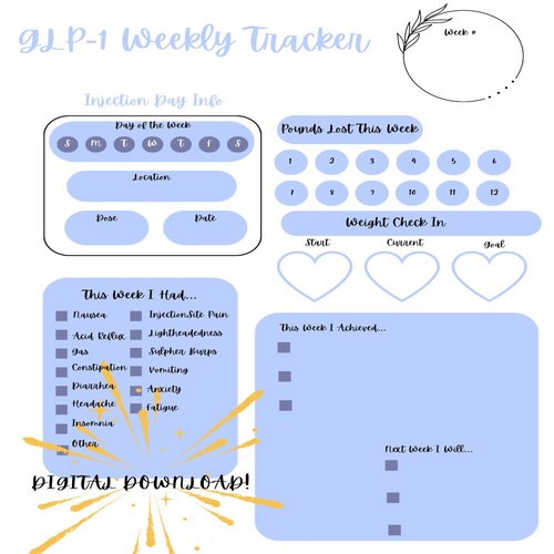GLP-1 Weekly Tracker