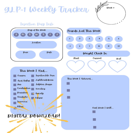 GLP-1 Weekly Tracker